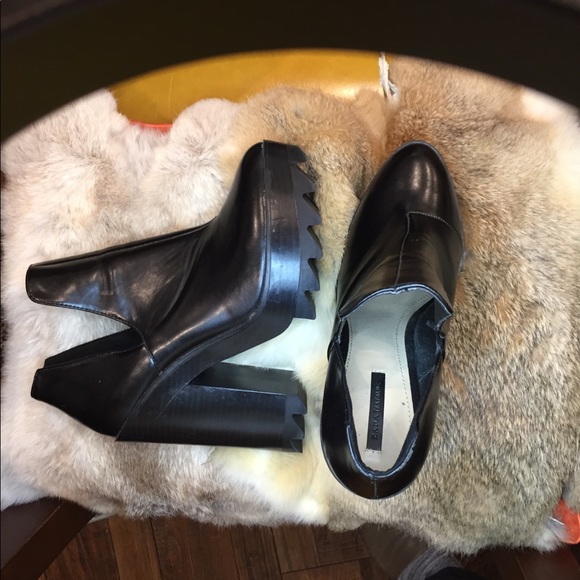 Zara black Trafalug platforms - Picture 3 of 4